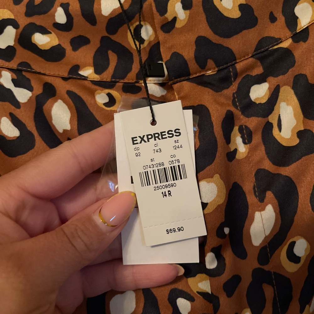 LadyGang Satin Wide Leg Pants - Picture 3 of 3